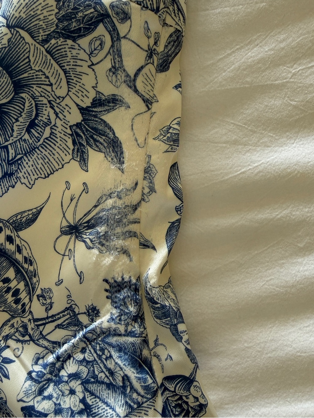 Peppermayo Blue and White Floral Mini Dress - Picture 5 of 5